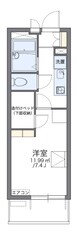 レオパレス勝山の物件間取画像